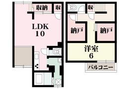 勝山北1丁目の間取り画像