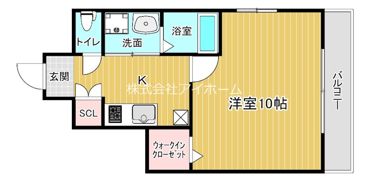 マーベラスコート巽東の間取り画像