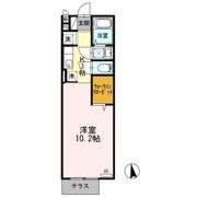 メゾンけやきの間取り画像