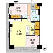グランセジュール大国町の間取り画像