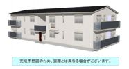 アンソレイエ A棟の外観