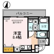 アビタシオン 栄の間取り画像