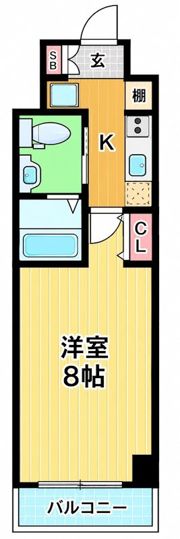 CONSOLATA城北の間取り画像