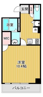 フランカー桜ノ宮の間取り画像
