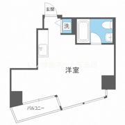 是空NANBAIIの間取り画像