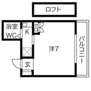 シティパレス21玉造の間取り画像