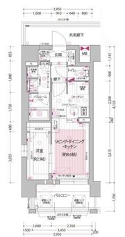 プレサンスレイズ上本町の間取り画像