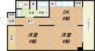 上三青山ハイツの間取り画像