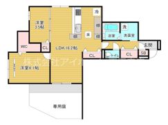カーサルミノサ王子町の間取り画像