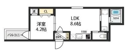F asecia Schedarの間取り画像