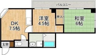 サンライズハイツの間取り画像