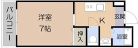 サンロイヤル文の里の間取り画像