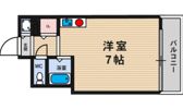 ステータス西田辺の間取り画像