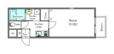 ラ・ハイール桃ヶ池公園の間取り画像