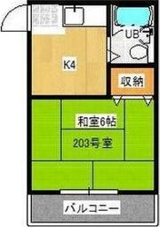 プレアール針中野の間取り画像
