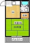 プレアール針中野の間取り画像