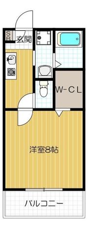 ローズコートの間取り画像