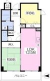 栄光マンションの間取り画像