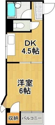 エレガンスハイツ湯里の間取り画像