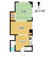 コーポ富士の間取り画像