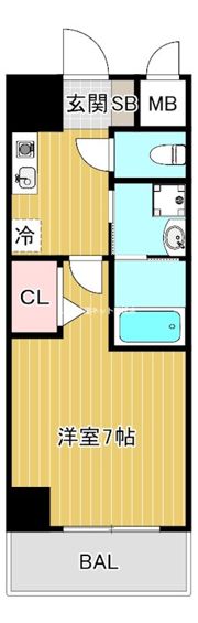 メイゾン都島の間取り画像