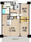 セノアタワー新大阪の間取り画像