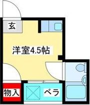 サンハイツ玉造の間取り画像