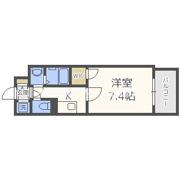 エスリード中之島クロスゲートの間取り画像
