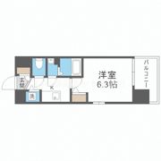 エスリード難波ザ・ゲートの間取り画像