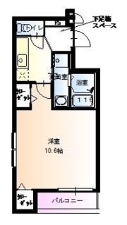 フジパレス山之内II番館の間取り画像