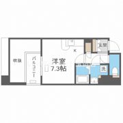 エイペックス松屋町ヴァンデュールの間取り画像
