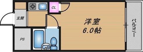フェリーチェ帝塚山の間取り画像