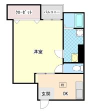 大阪ハウス本館の間取り画像