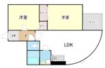 大阪ハウス本館の間取り画像