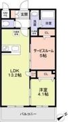 メゾンシュシュ大宮の間取り画像