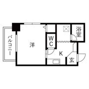 レバンガAP難波南IIの間取り画像
