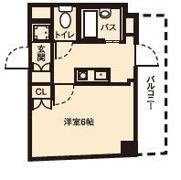 ドミール桜川IIの間取り画像