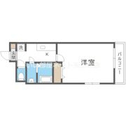 メルクリオール難波の間取り画像