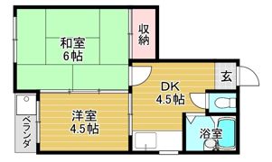 レジデンス・アムールの間取り画像