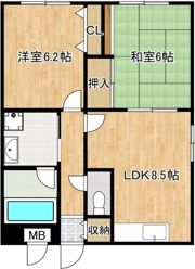 イルプリモ桜川の間取り画像