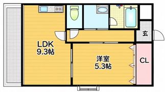 エタージュ野江の間取り画像