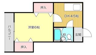 ニューライフ赤坂の間取り画像