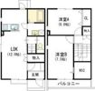 フォレストメゾン帝塚山の間取り画像