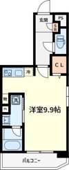 ラシーヌ阿倍野の間取り画像
