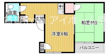 シャトー都島の間取り画像