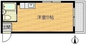 アイディール若江の間取り画像