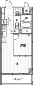 ゼニスレジデンス難波南の間取り画像