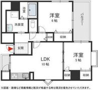 abitare Naniwa Inariの間取り画像