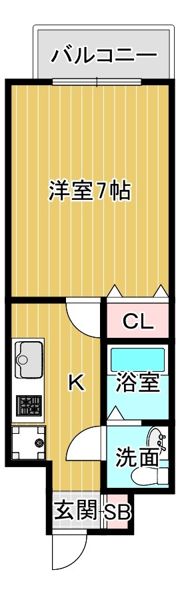 アリビオ都島の間取り画像