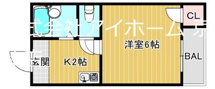 リバティ京橋の間取り画像